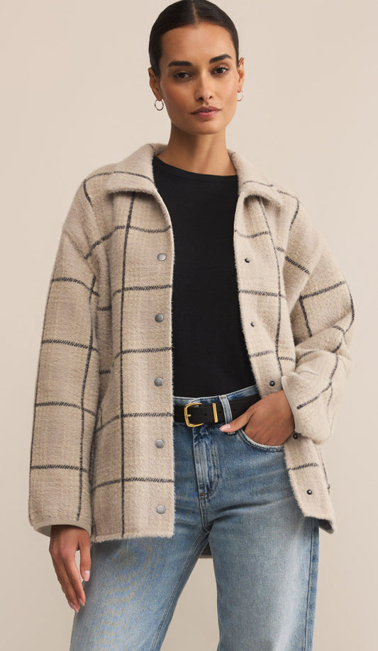Bronx Plaid Jacket - Z Supply