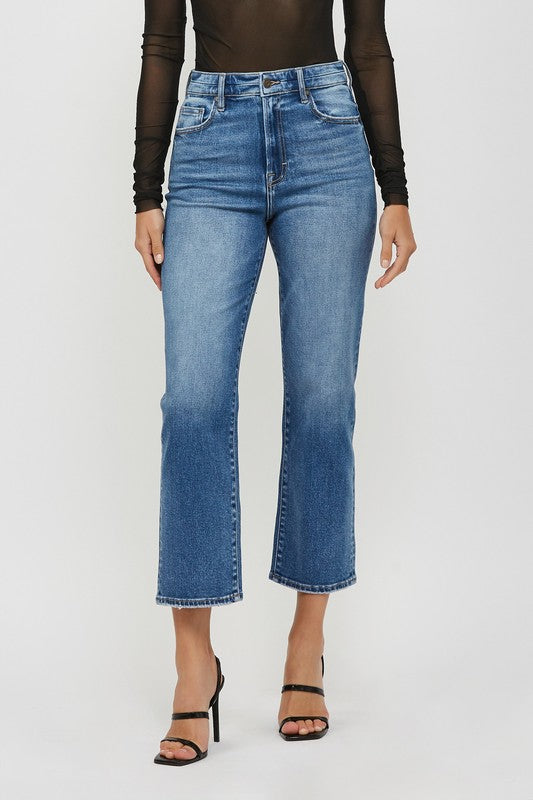 Hidden Tracey 27" Inseam High rise straight jean