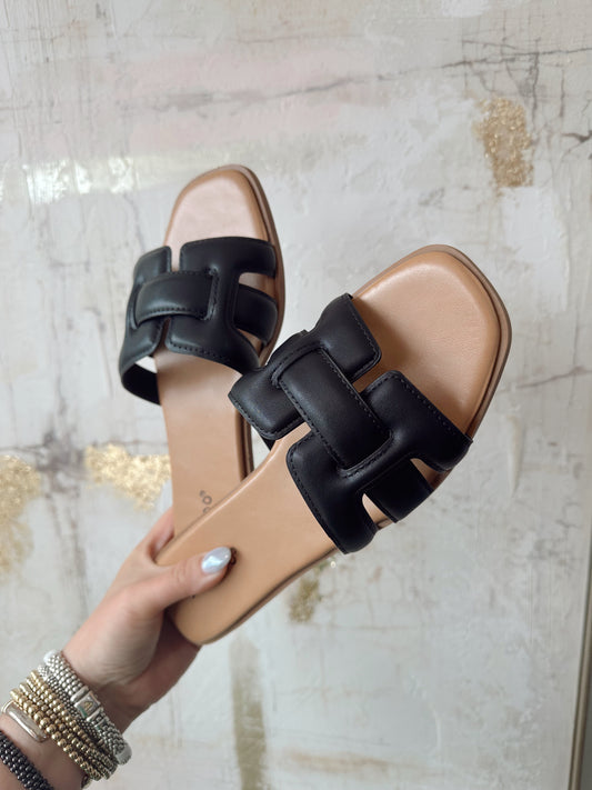 Charla Black Sandal