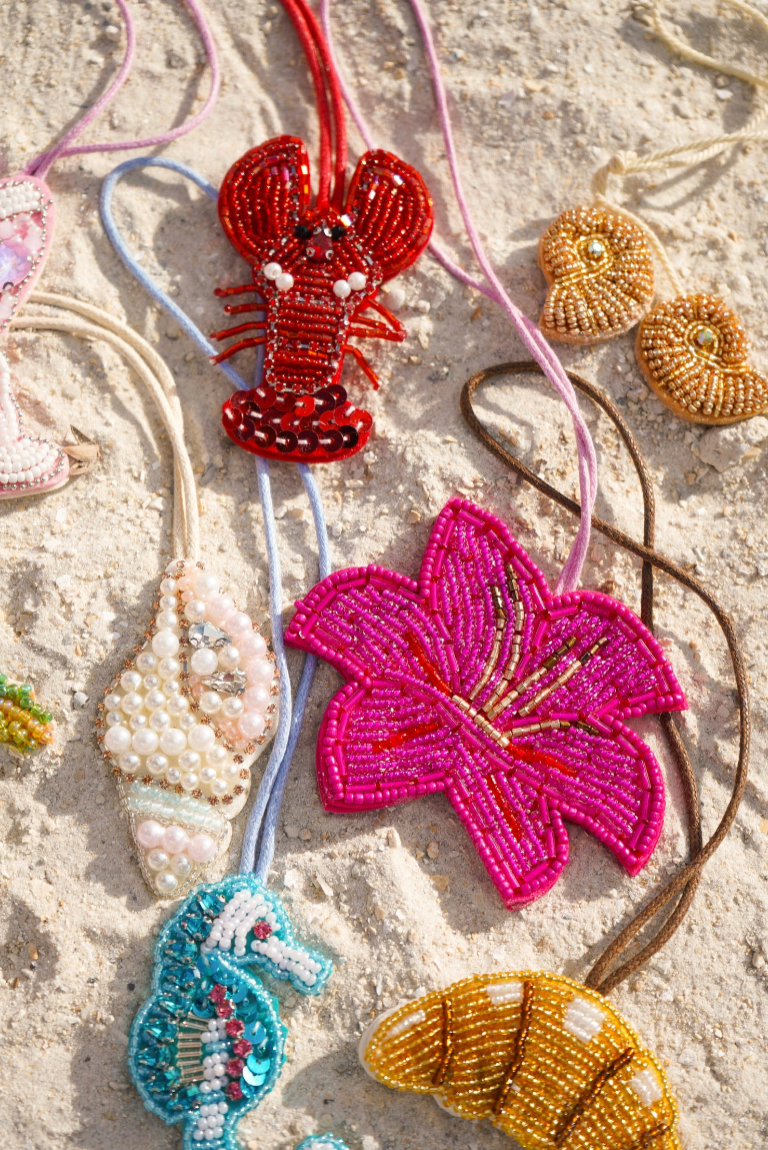 Beaded Bag Charms