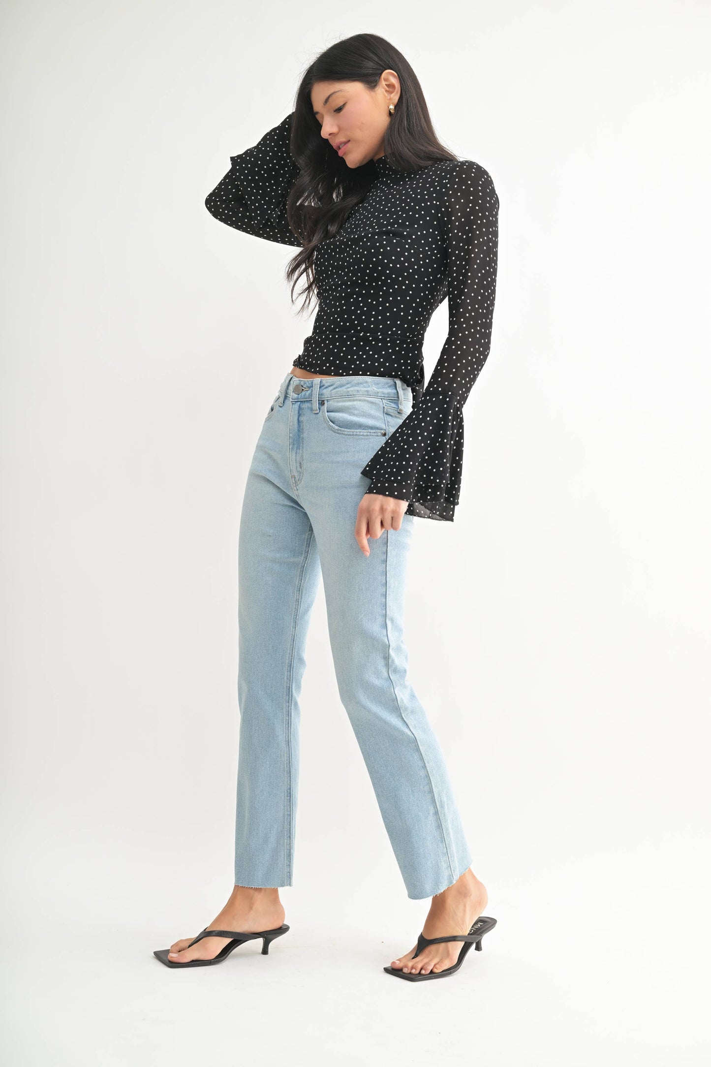 LT - Cut Off Cropped Straight Leg