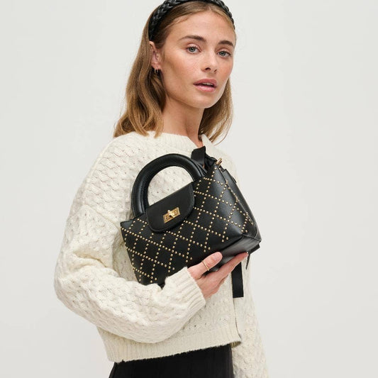 Lucianna Studded Top Handle Crossbody