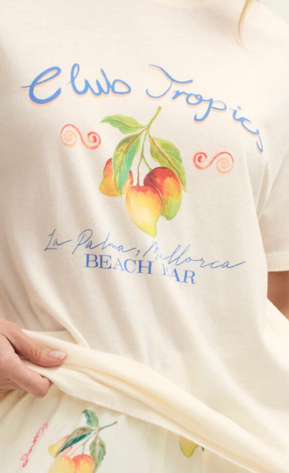 Club Tropics Boyfriend Tee vanilla ice - Z Supply