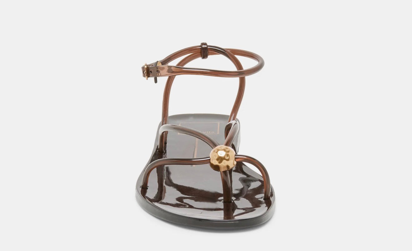 Dolce Vita - Kenley Vinyl Sandals Chocolate Jelly