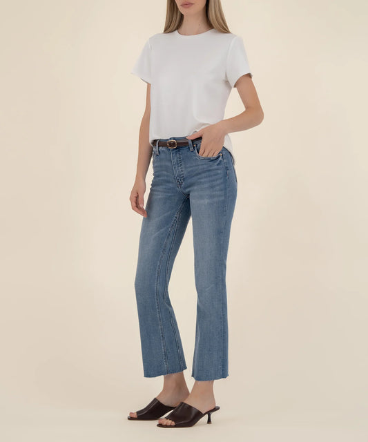 KUT- Kelsey ankle flare jeans