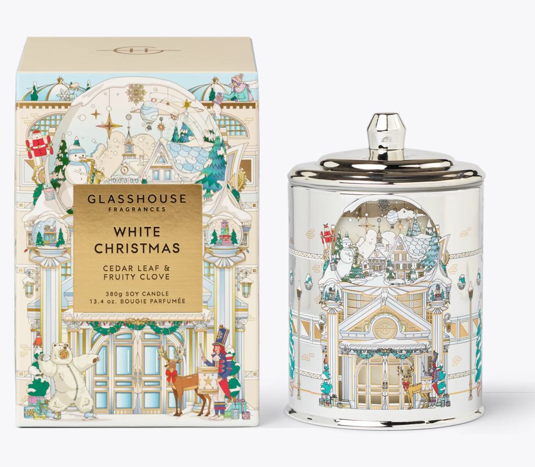 Glasshouse Holiday Candles (multiple scents)