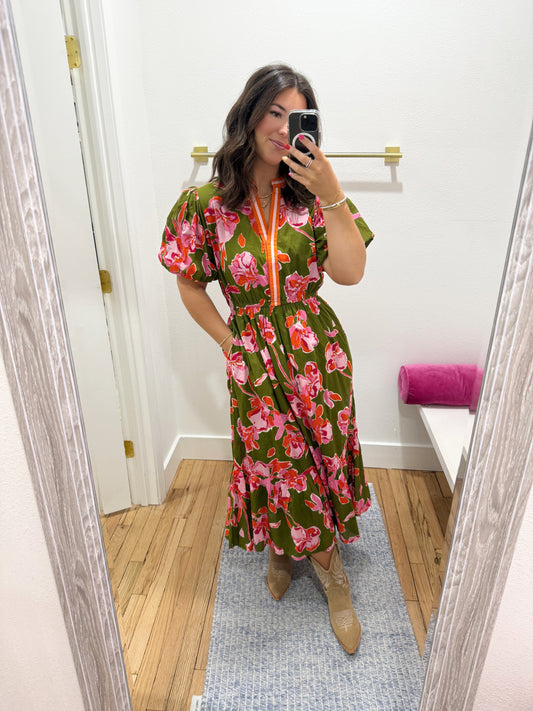 Saturday Floral Dress