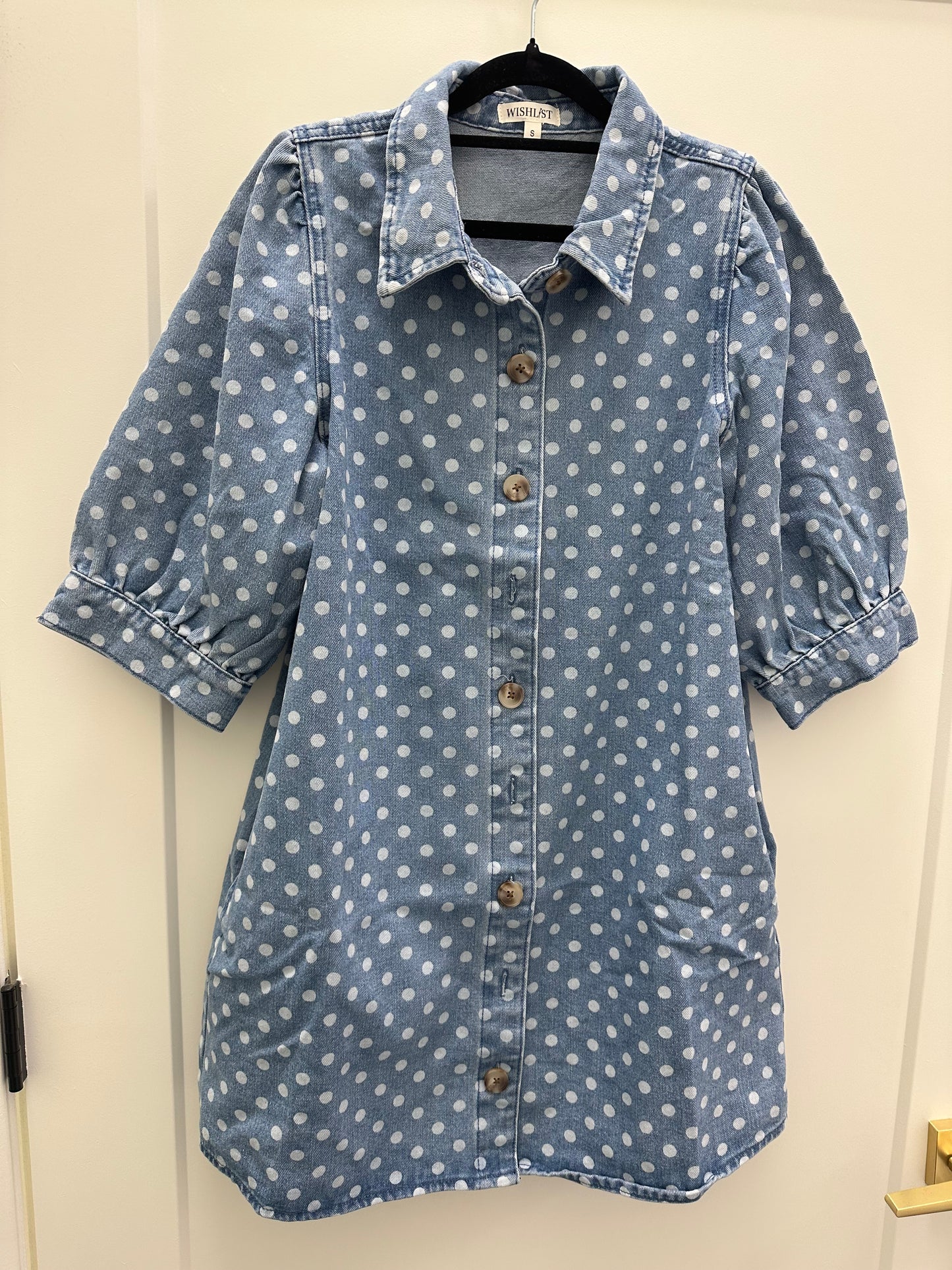 Denim Dot Mini