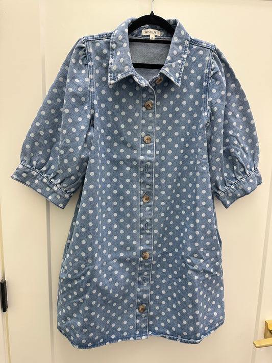 Denim Dot Mini