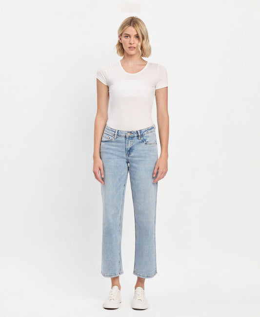 MID RISE DAD JEANS