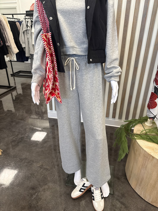 feeling the moment sweatshirt pant heather grey ZSUPPLY