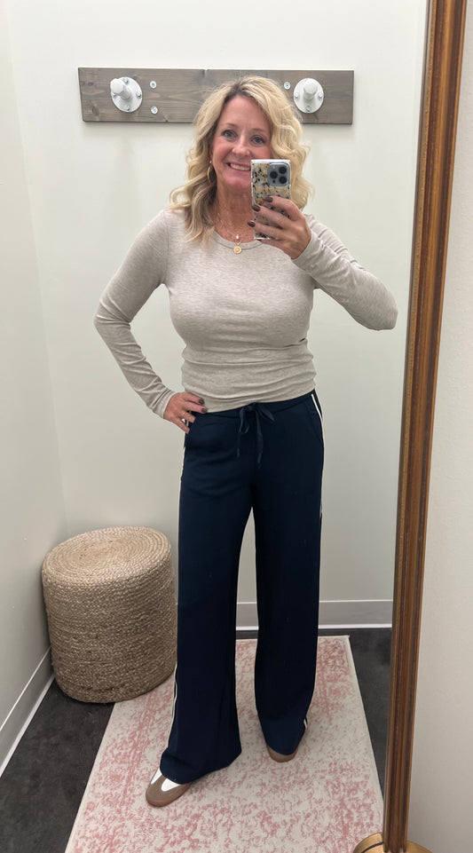 Second Skin crew natural Heather  ZSUPPLY