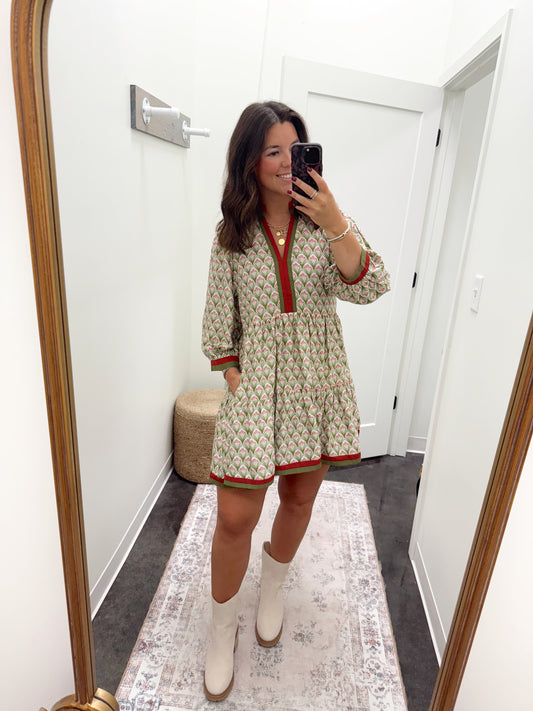 Lila mini dress