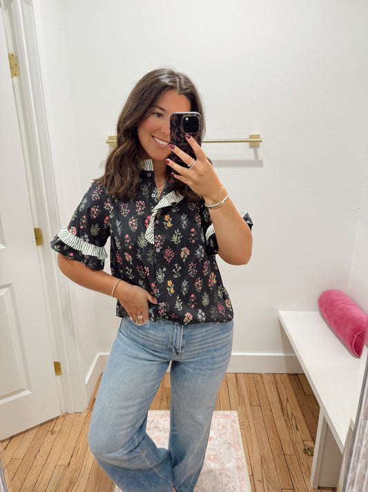 Black Malia top