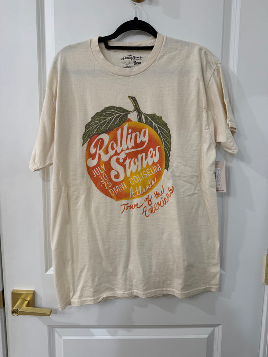 Rolling Stones Peach Tee