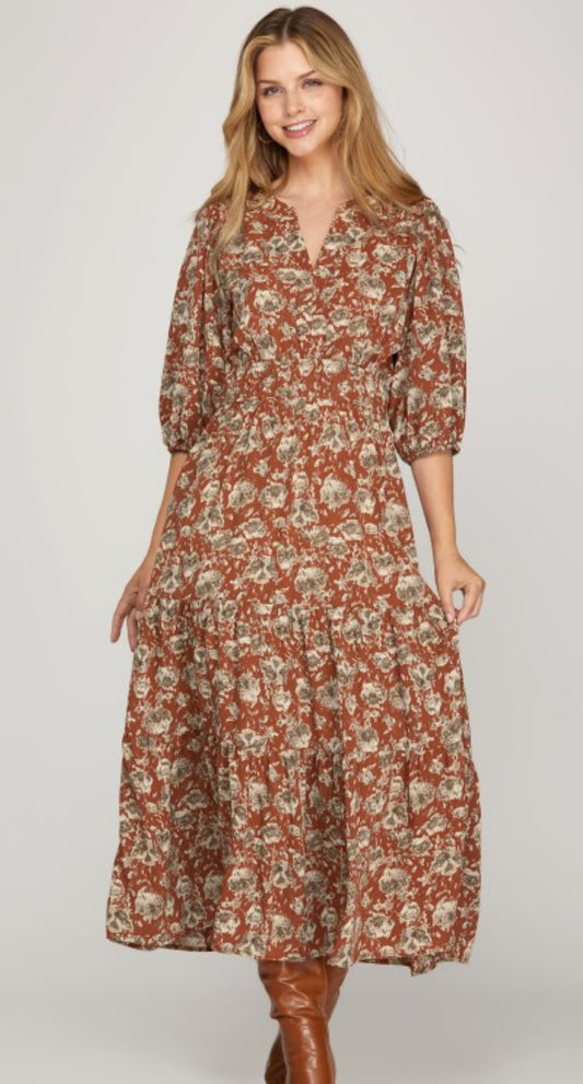 Chaney Midi Dress