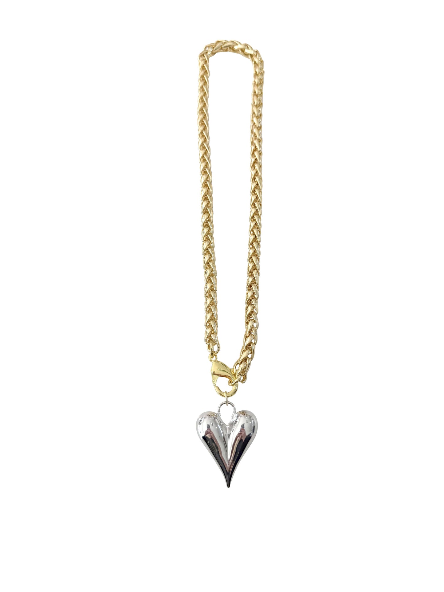 Turner Gold Chain Happy Heart Necklace