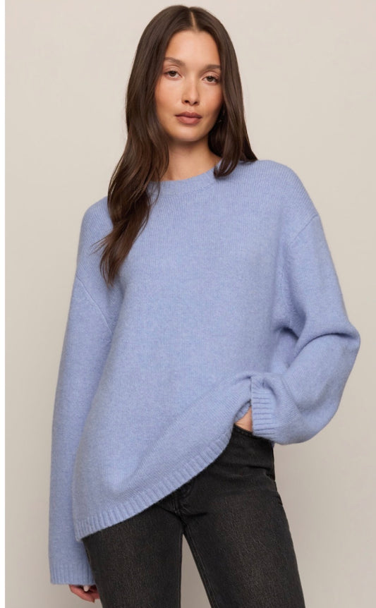Chill Mode Sweater Crystal Blue - Z Supply