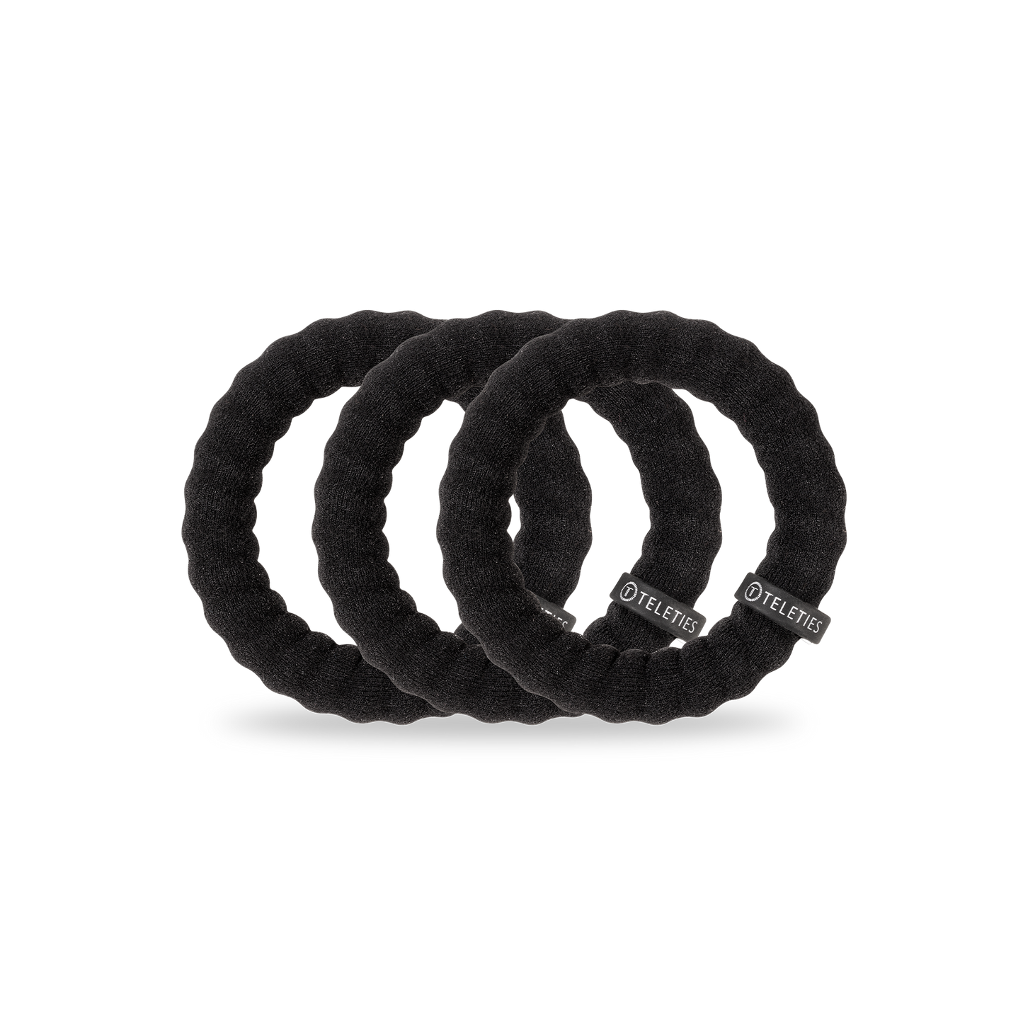 Nylon Hair Ties | Large | Jet Black