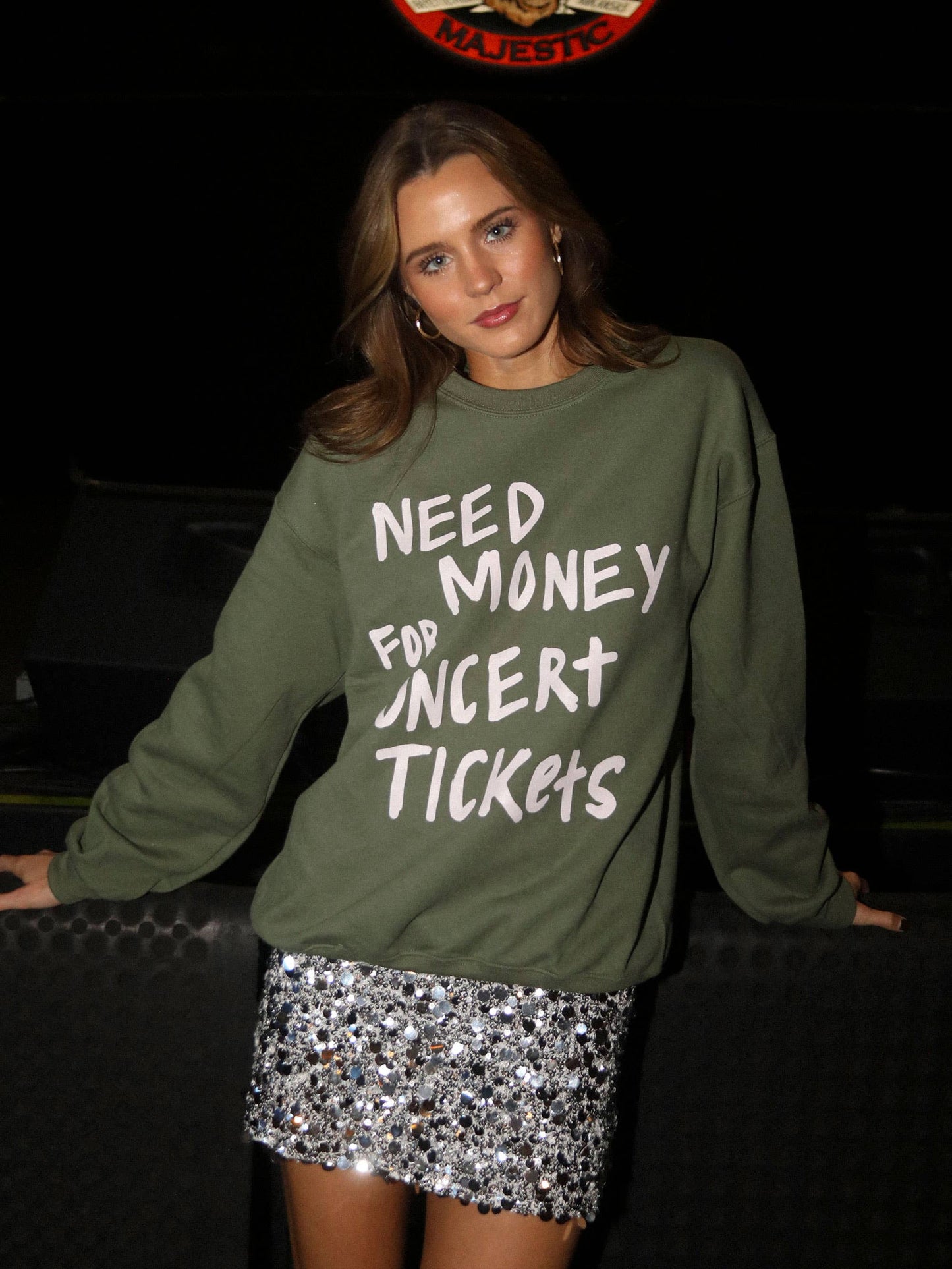 F+S: CONCERT TICKETS SWEATSHIRT