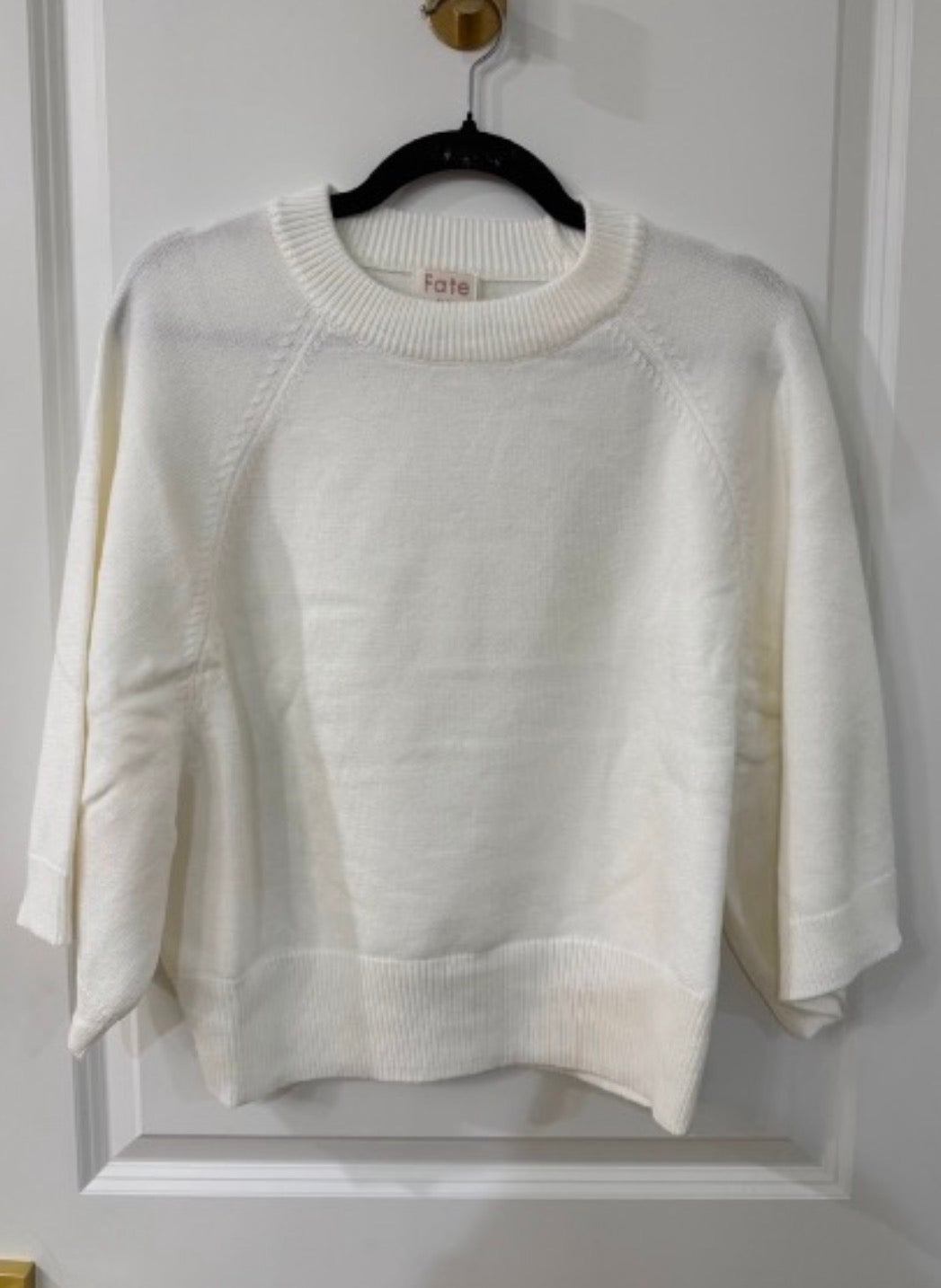 Raglan Cream Sweater