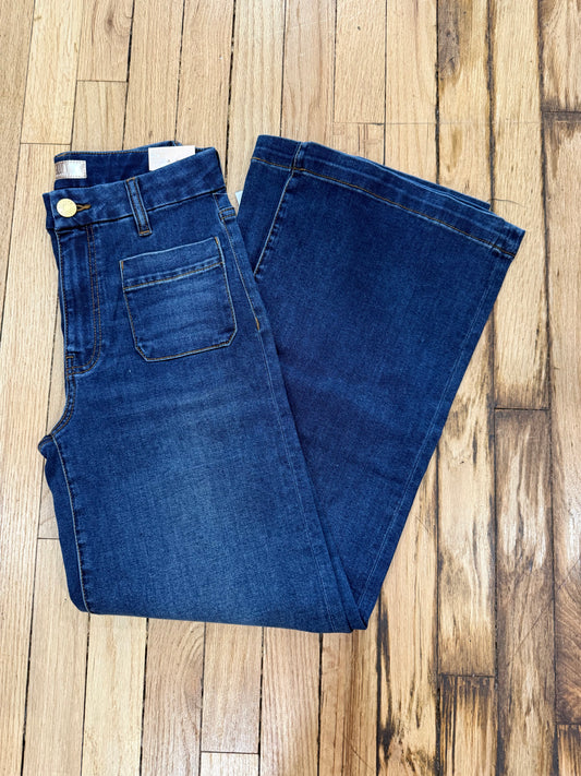 KUT - Meg High Rise Wide Leg Cheerfully