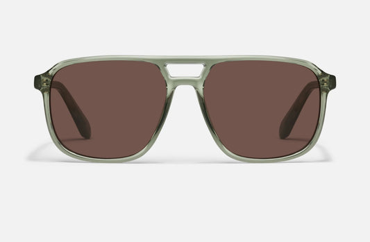 Quay On The Fly Sunglasses - moss