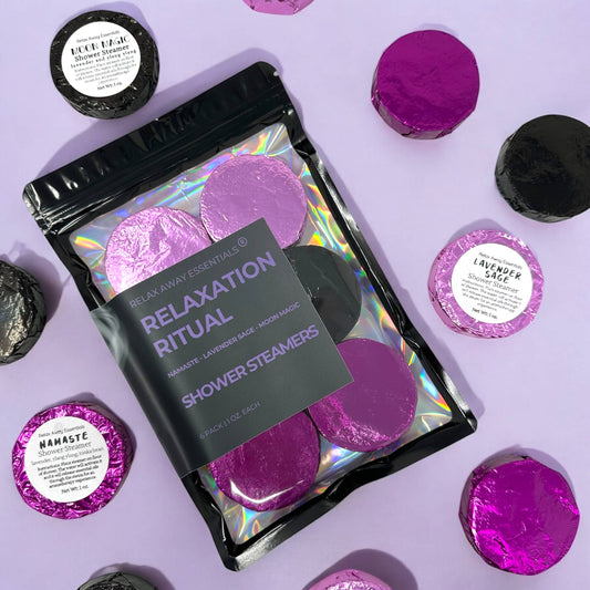 Relaxation Ritual Shower Steamers 6 Pack - Made in USA