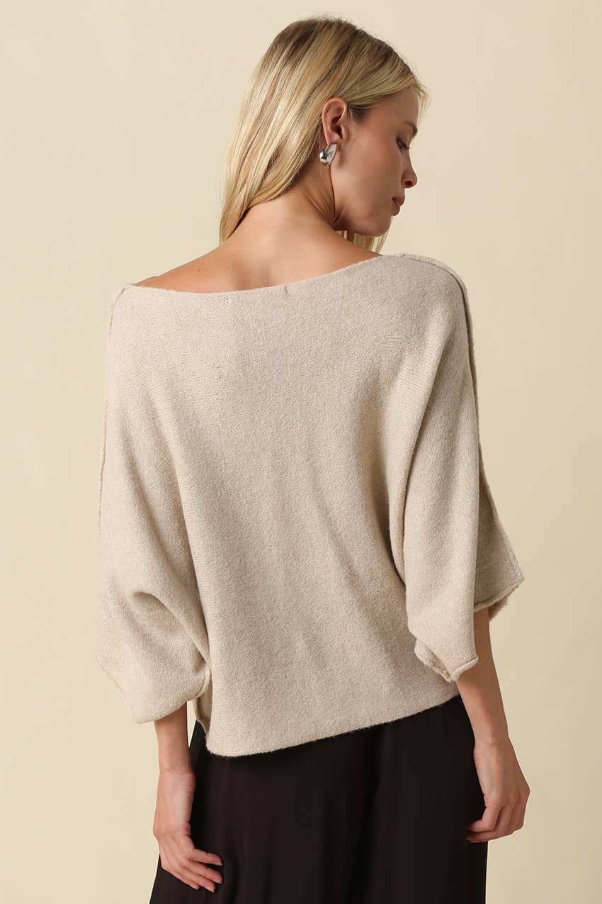 Gloria One Shoulder Knit Top