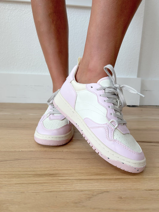 Paige Sneaker- Solid Pink
