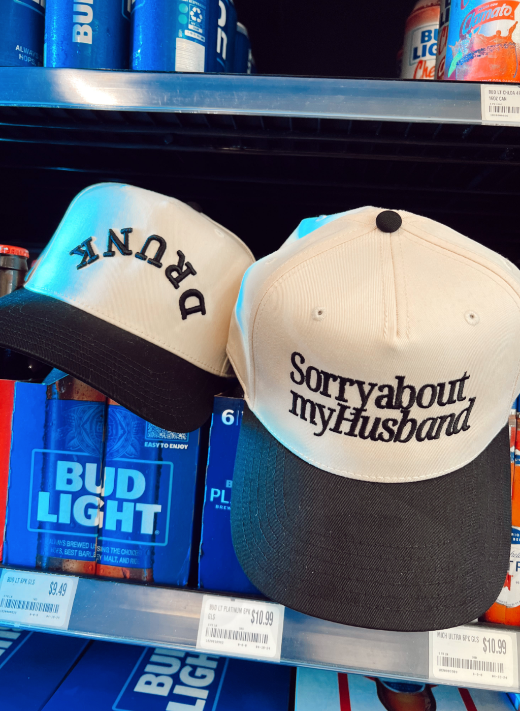 Sorry about my Husband/Wife Vintage Trucker Hat