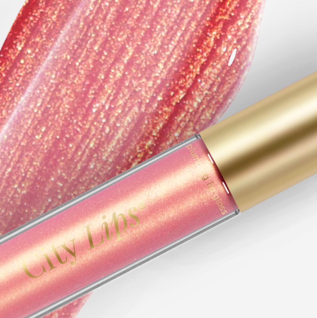 City Lips® - Plumping Lip Gloss - Sun Diego, A warm Pink