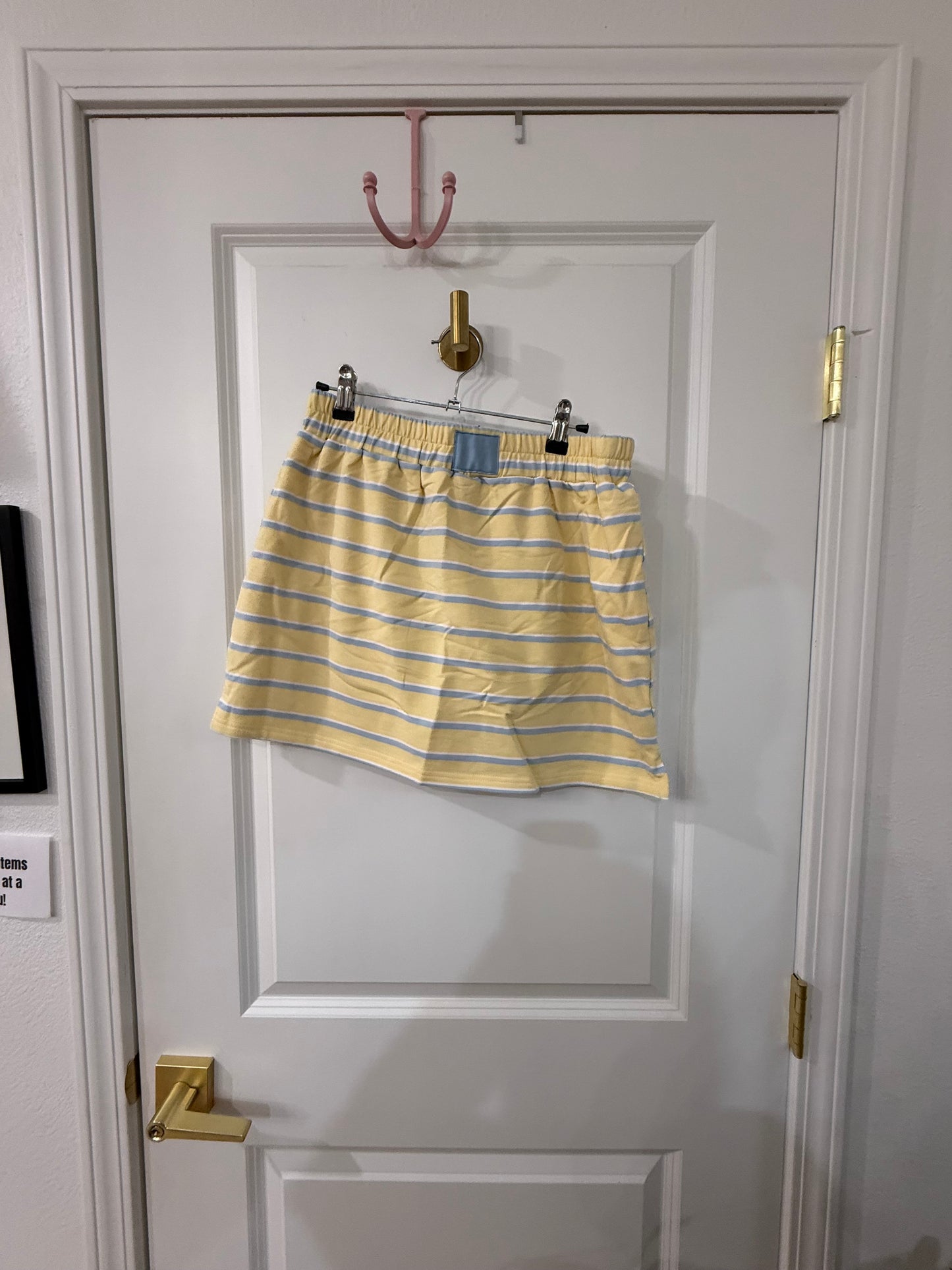 Striped skort set (3 colors)