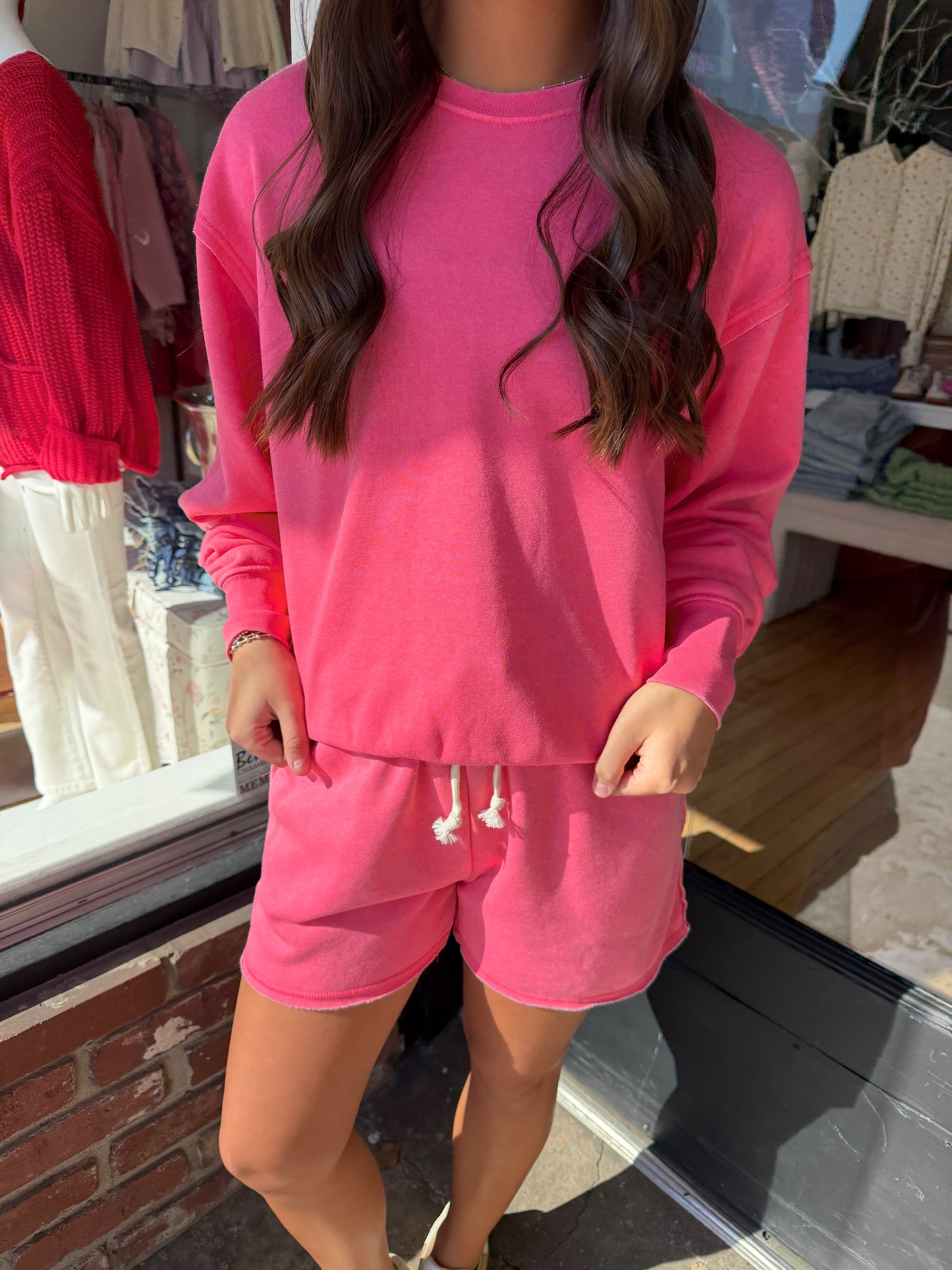 cozy short set (2 colors)