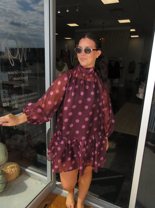 Tommie polka dot mini (2 colors)