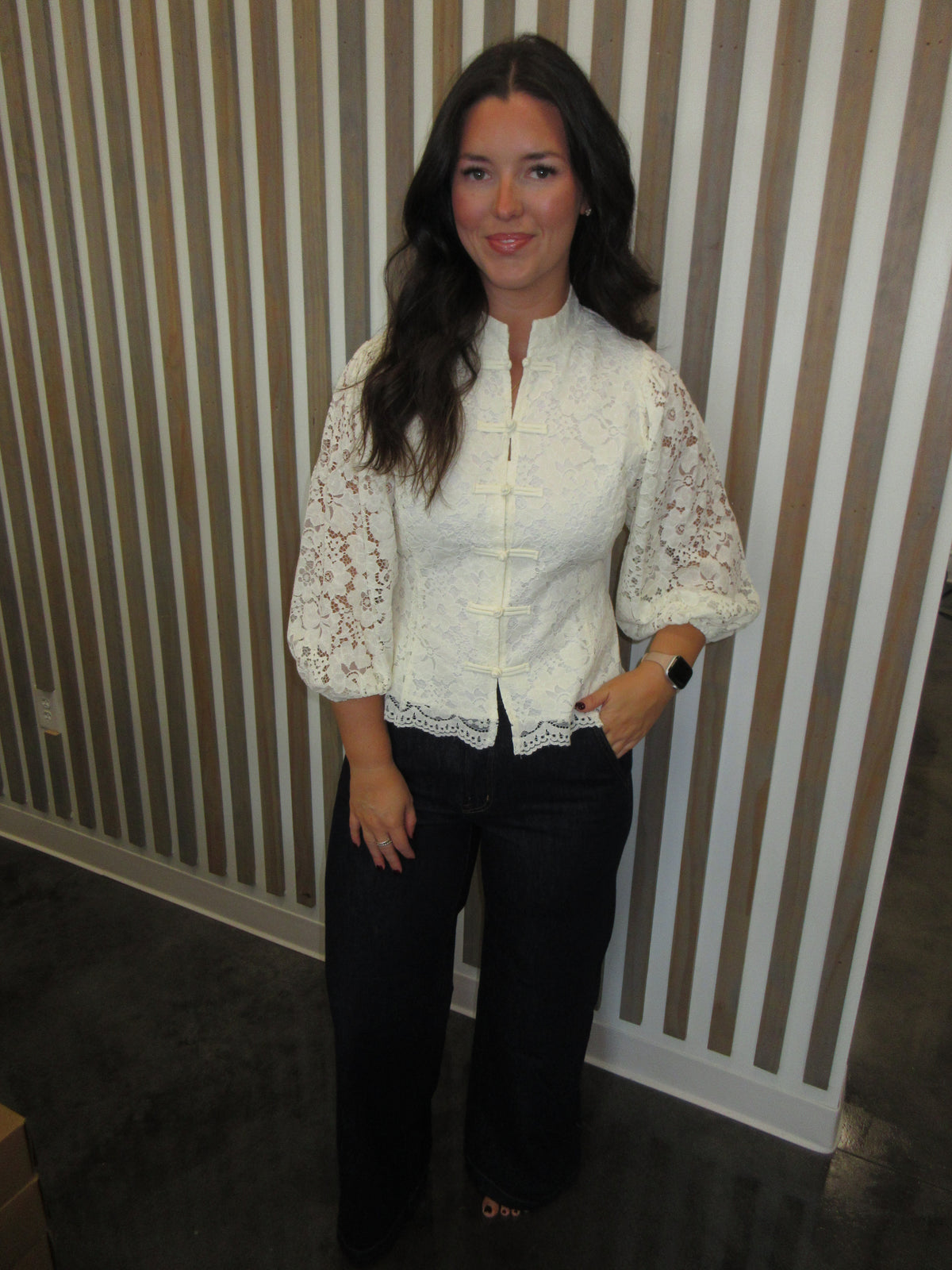 Jefferson lace top