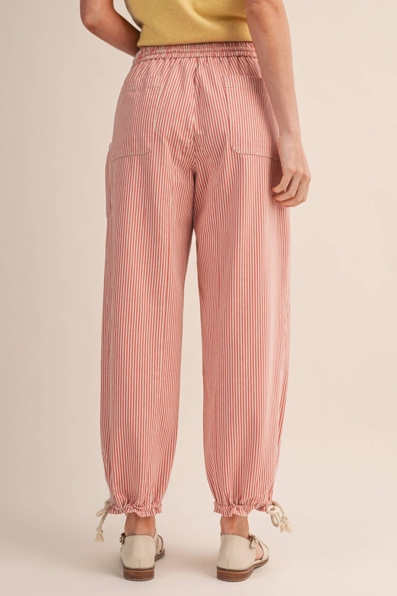 STRIPED PARACHUTE PANTS