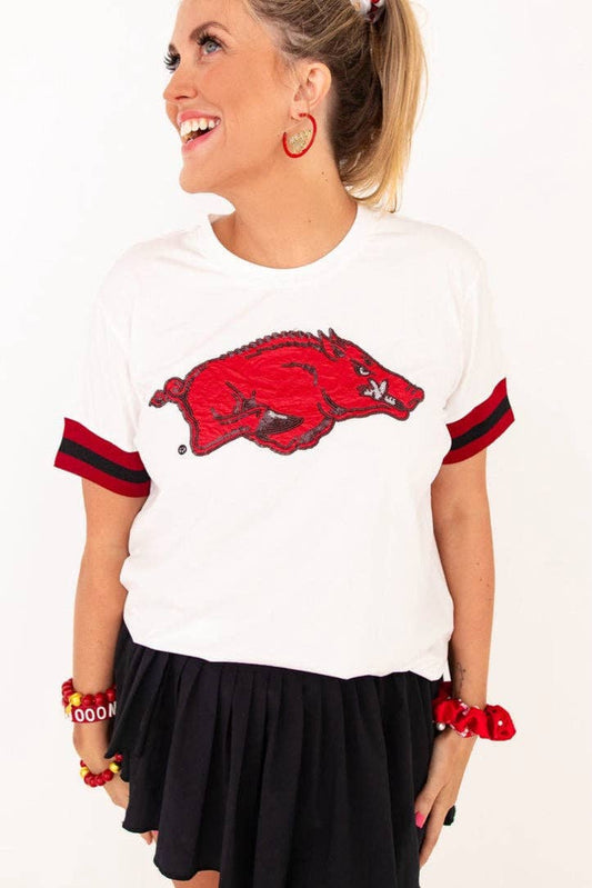 *coming soon* Arkansas Sparkle Logo T-Shirt - Brianna Cannon