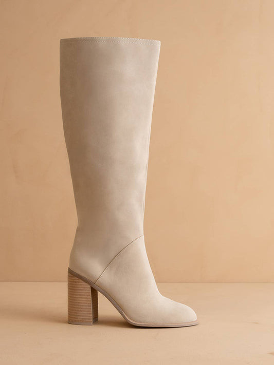 The Shiloh Knee High Block Heel Boot