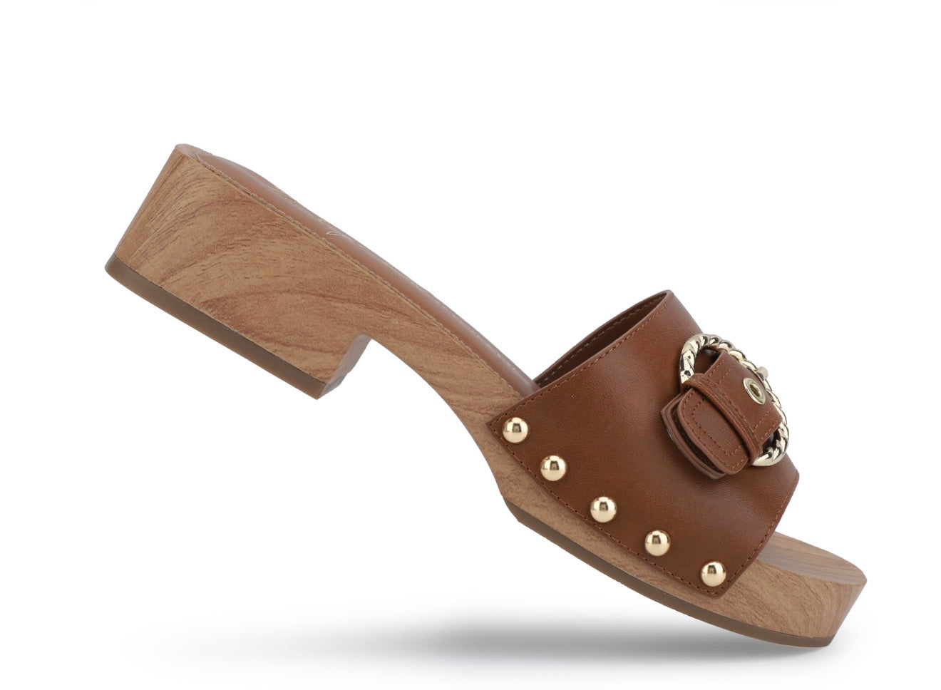 NOREEN TAN Clog Mule- Vintage Havana