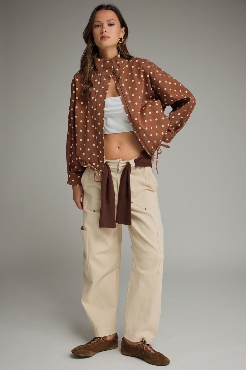 Annaleigh Polka Dot jacket (3 colors)
