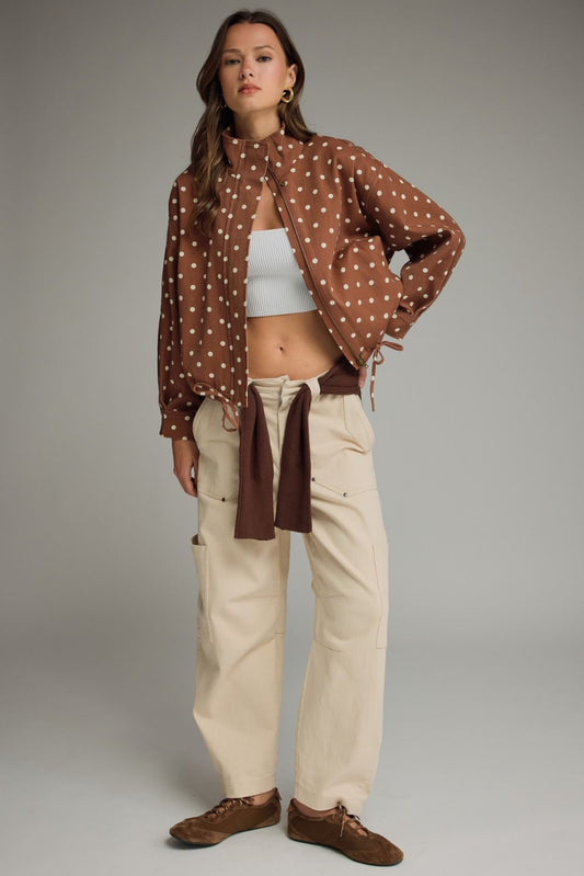 Annaleigh Polka Dot jacket (3 colors)