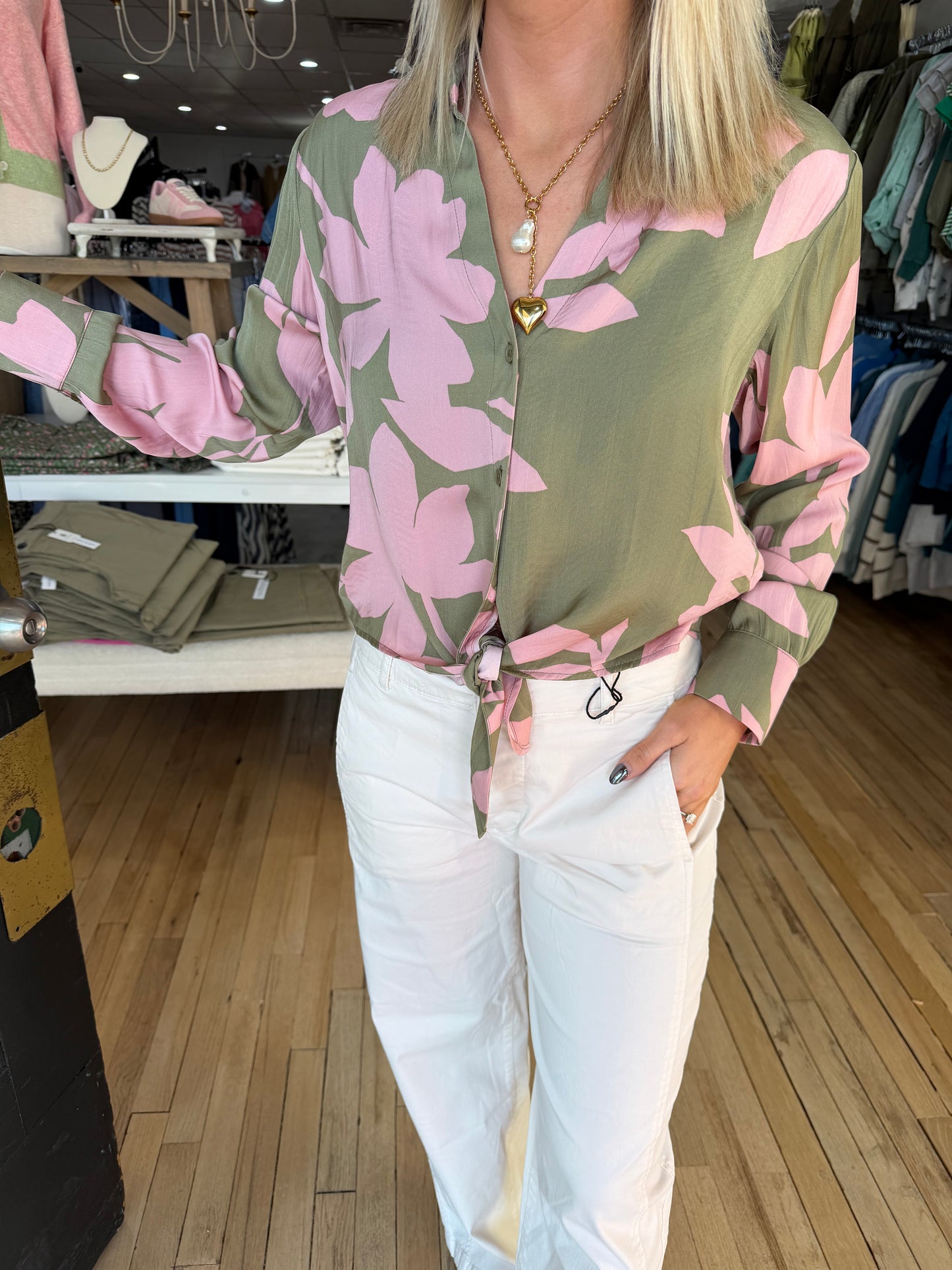 Lover Tie Shirt pink SANCTUARY