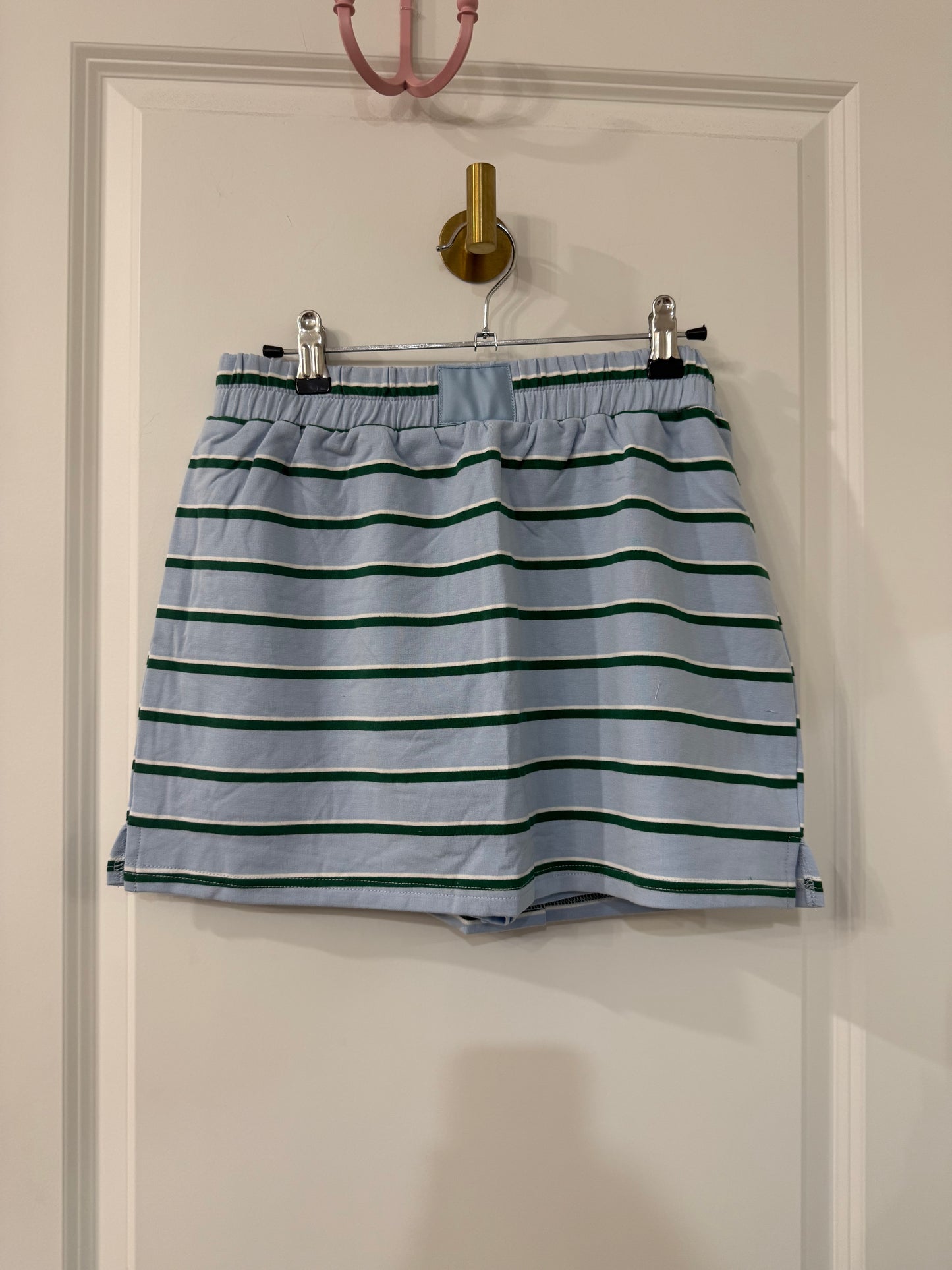 Striped skort set (3 colors)