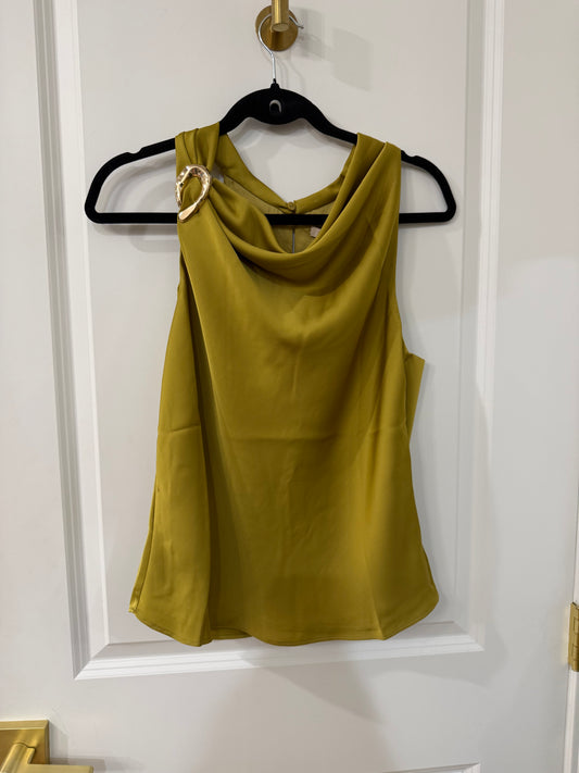 Chartreuse Halter Top