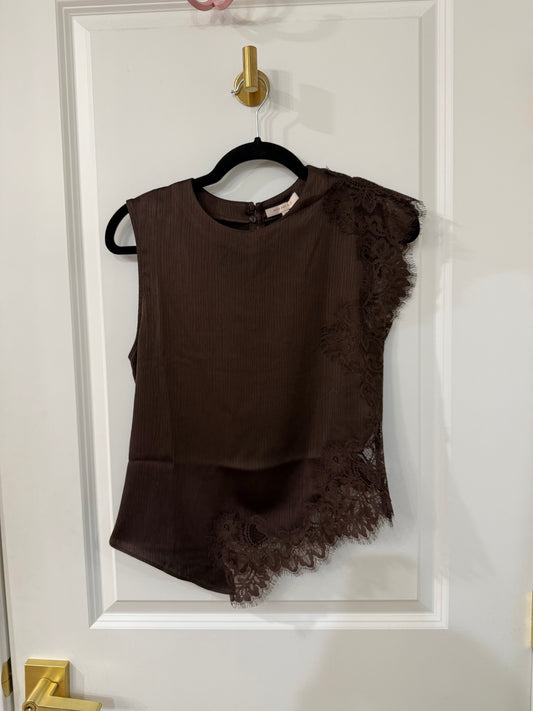Mixed Lace Blouse