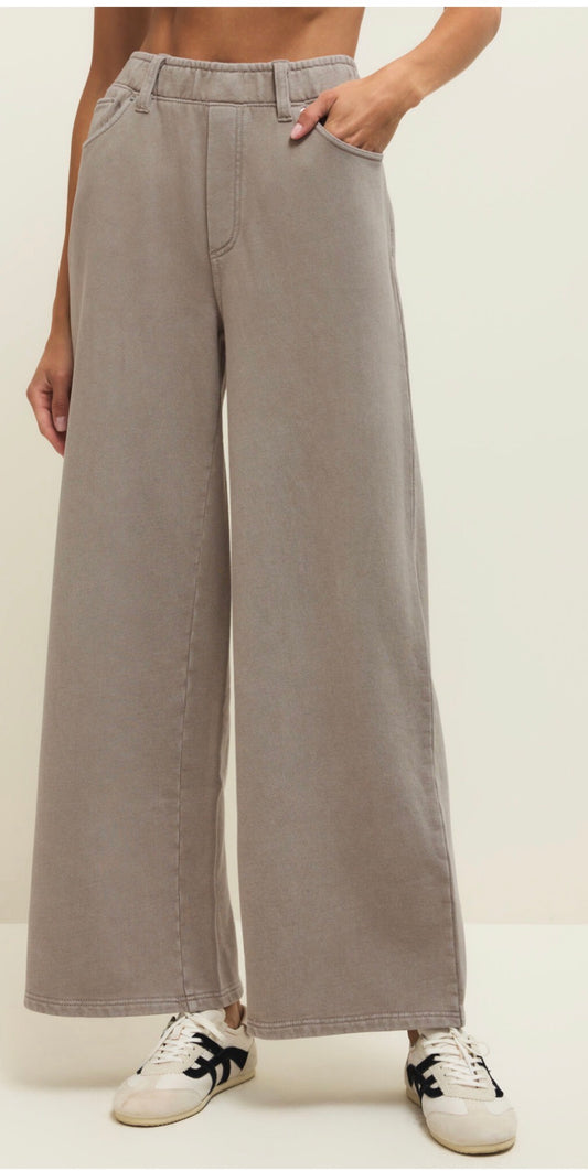 Entourage Knit Pant Oyster -  Z Supply