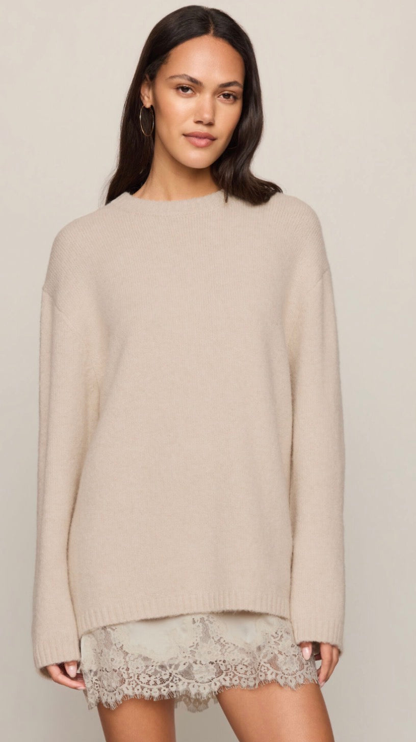 Chill Mode Sweater Frosted Pearl  - Z Supply