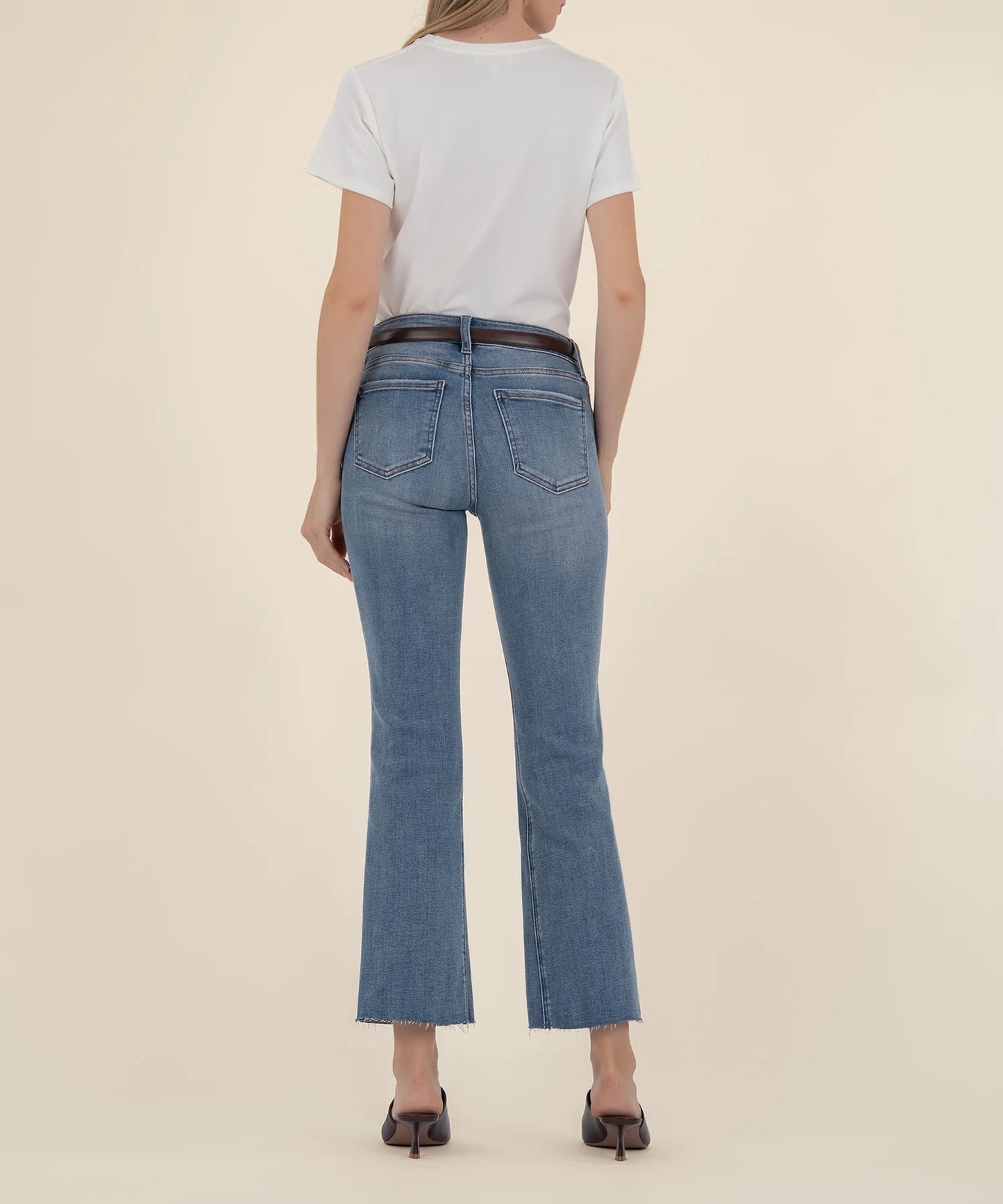 KUT- Kelsey ankle flare jeans