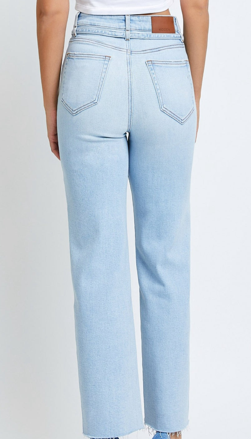 Hidden Tracey tie waist jean